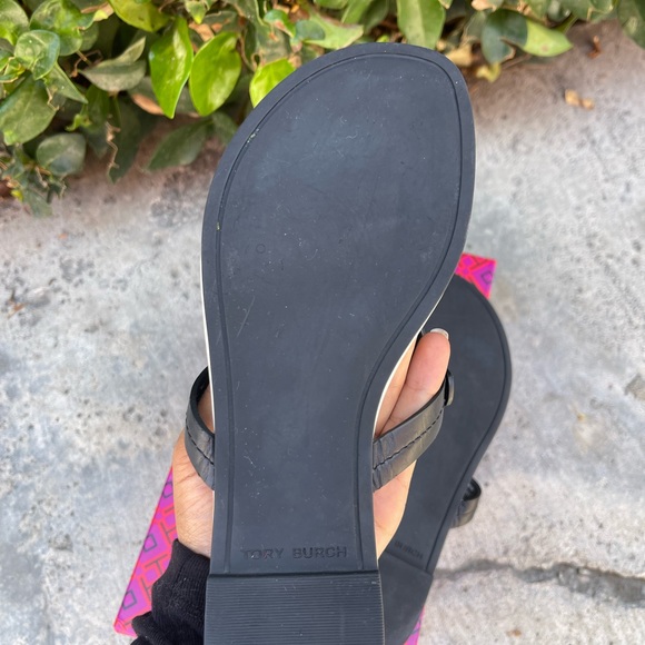 Tory Burch Metal Miller Calf leather Sandals - Picture 4 of 12